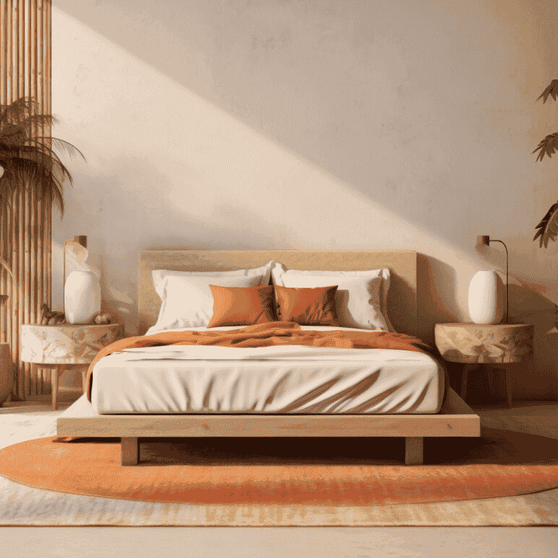 Premium Upholstered King Bed