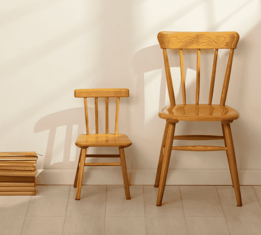 Modern Couch Side Table with Chair