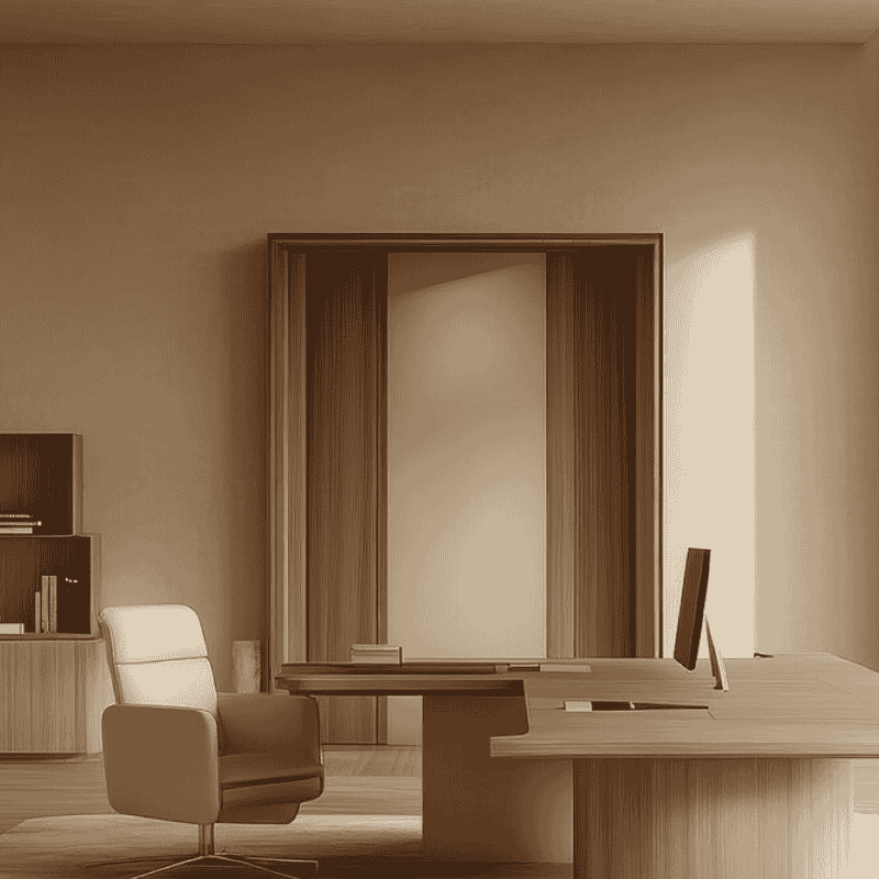 Ergonomic Executive Office Desk