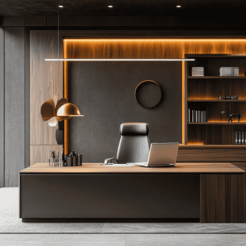 Ergonomic Executive Office Desk