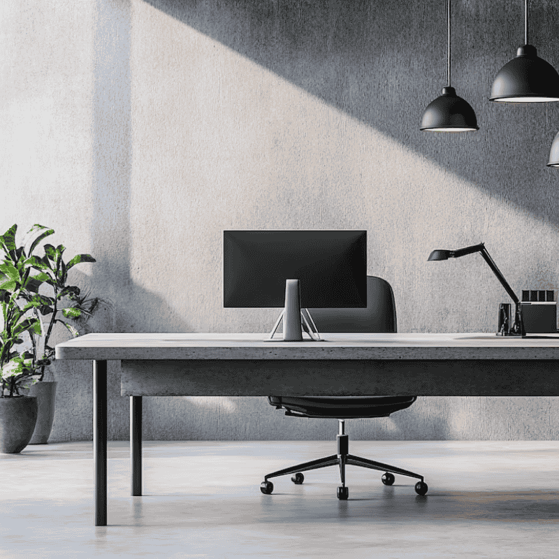 Ergonomic Executive Office Desk