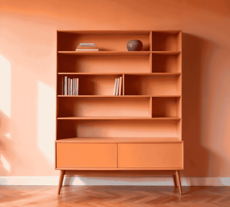 Rustic Multi-Tier Kitchen Shelving Unit