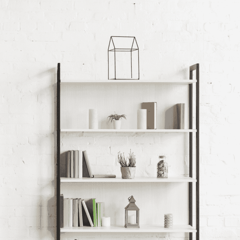 Rustic Multi-Tier Kitchen Shelving Unit